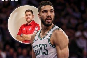 塞尔维亚教练观摩绿军：塔图姆是真正的领袖 即便受伤也全力以赴