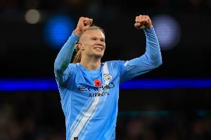 哈兰德：追赶阿森纳？曼城专注于自己的比赛，希望本周日也能赢