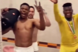 罕见啊！国米球迷晒视频：蓝黑不高兴难得高兴了一回