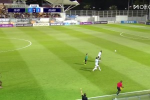 张源身后犯规送点，北京国安27分钟0-2落后大埔